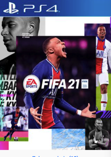FIFA 21 (PS4) (EU) Game Cover