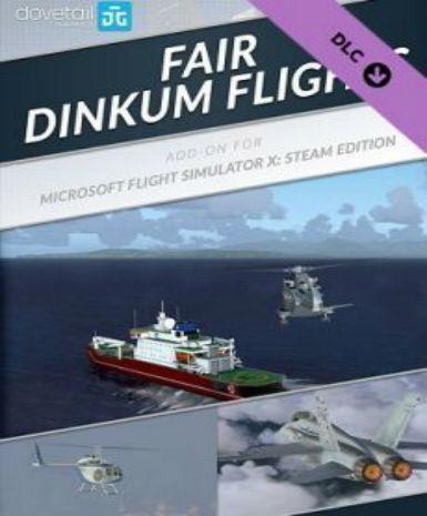 FSX Steam Edition: Fair Dinkum Flights Add-On (DLC) Game Cover