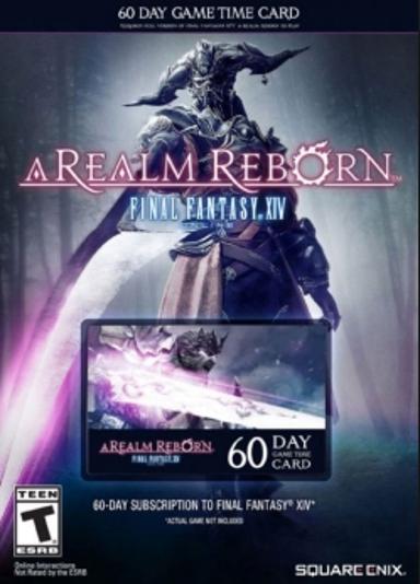 Final Fantasy XIV: A Realm Reborn 60-day (EU) Game Cover