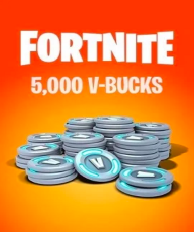 Fortnite - 5000 V-Bucks (Epic Games) (France) Game Cover