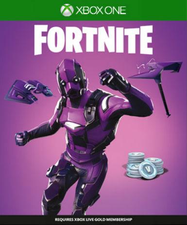 Fortnite: Dark Vertex Skin (Xbox One) Game Cover