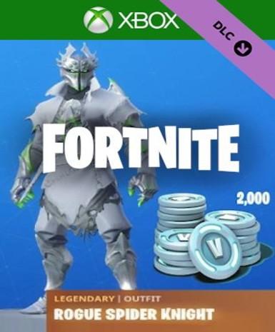 Fortnite - Legendary Rogue Spider Knight Outfit + 2000 V-Bucks EU (Xbox One) Game Cover