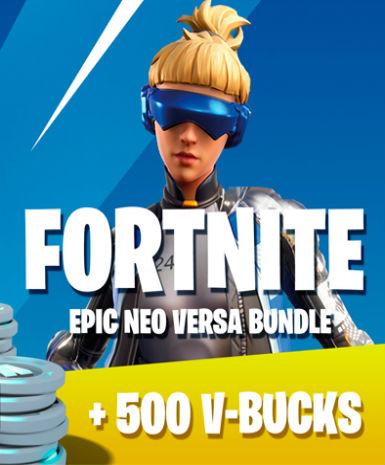 Fortnite Neo Versa + 500 V-Bucks EU (PS4) Game Cover