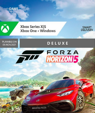Forza Horizon 5 (Deluxe Edition) (Xbox/PC) Game Cover