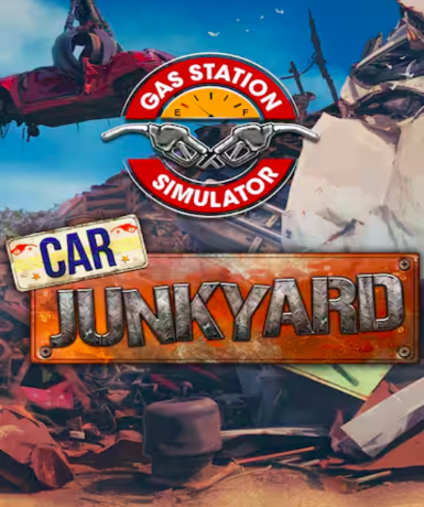 Gas Station Simulator - Car Junkyard (Steam) (DLC) Game Cover