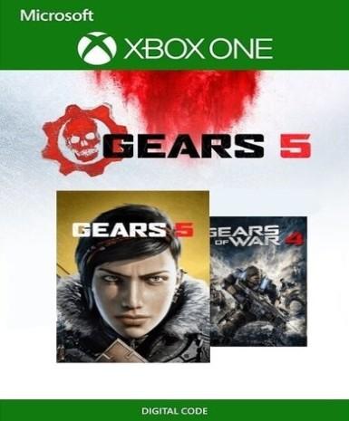Gears 5 Ultimate Edition + Gears of War 4 Bundle (Xbox One) Game Cover