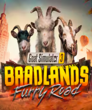 Goat Simulator 3: Baadlands - Furry Road (DLC) (Steam) Game Cover