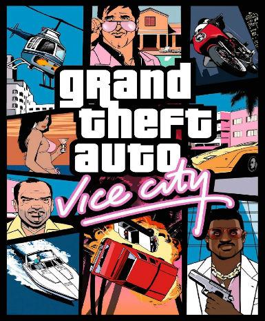 Grand Theft Auto: Vice City (Rockstar) Game Cover