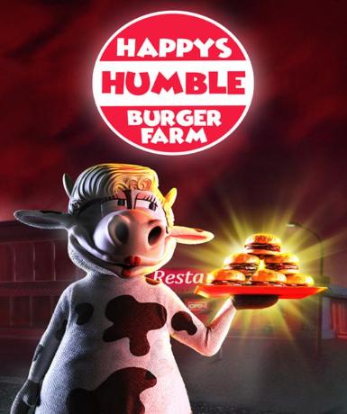 Happy's Humble Burger Farm Game Cover