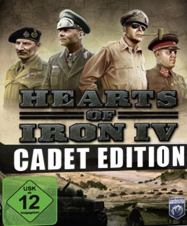 Hearts of Iron IV (Cadet Edition) Uncut EU Game Cover