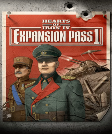 Hearts of Iron IV: Expansion Pass 1 (DLC) (Steam) Game Cover
