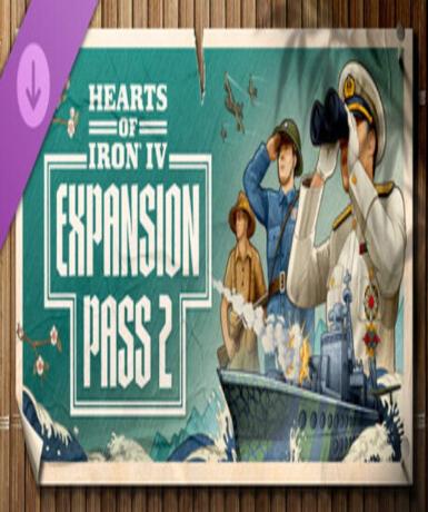 Hearts of Iron IV - Expansion Pass 2 (DLC) (Steam) Game Cover