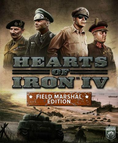 Hearts of Iron IV (Field Marshal Edition ) Uncut Game Cover