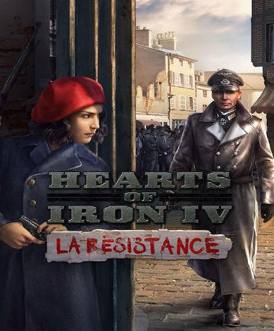 Hearts of Iron IV: La Resistance Game Cover
