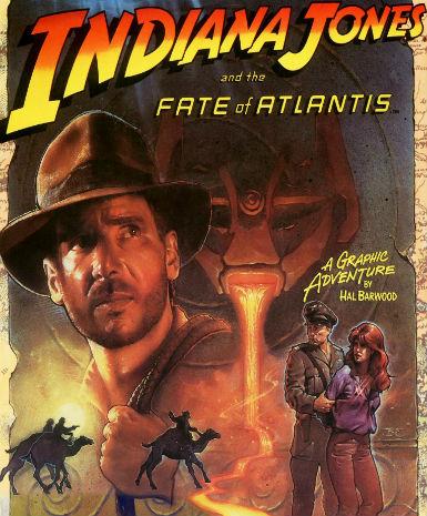 Indiana Jones and the Fate of Atlantis Game Cover
