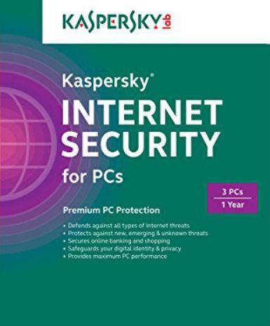 Kaspersky Internet Security 2014 1 Year 3 PC Game Cover