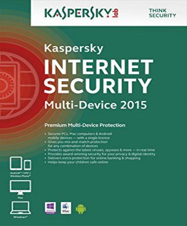 Kaspersky Internet Security Multi Device 2015 2 Year 5 PC Game Cover