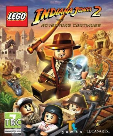 LEGO Indiana Jones 2: The Adventure Continues Game Cover