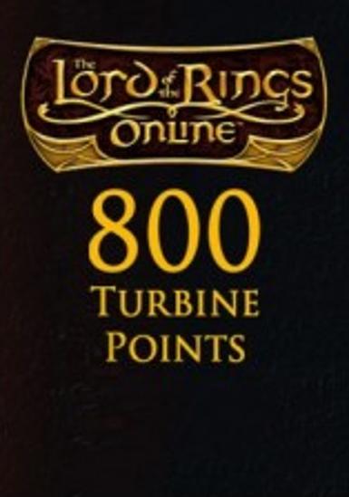 Lord of the Rings Online: Turbine 800 Points Game Cover
