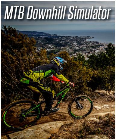 MTB Downhill Simulator Game Cover