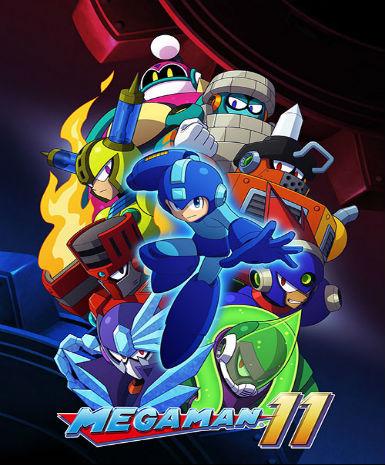 Mega Man 11 Game Cover