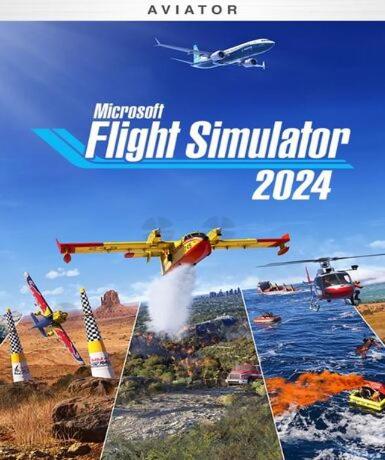 Microsoft Flight Simulator 2024 (Aviator Edition) (PC/Xbox) Game Cover