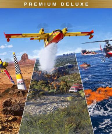 Microsoft Flight Simulator 2024 (Premium Deluxe Edition) (PC/Xbox) Game Cover
