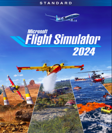 Microsoft Flight Simulator 2024 (Steam) Game Cover