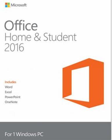 Microsoft Office 2016 Home & Student Game Cover