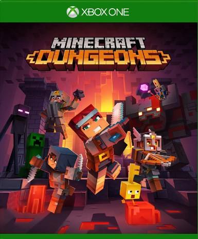 Minecraft: Dungeons (Xbox One) Game Cover