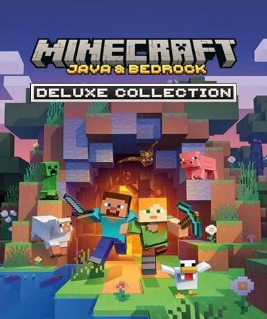Minecraft: Java & Bedrock Edition (Deluxe Collection) Game Cover