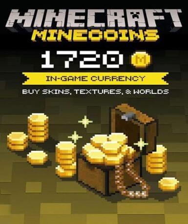 Minecraft: Minecoins Pack: 1720 Coins PC Game Cover