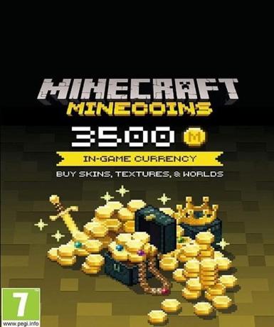 Minecraft: Minecoins Pack: 3500 Coins PC Game Cover