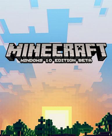 Minecraft Windows 10 Edition Game Cover