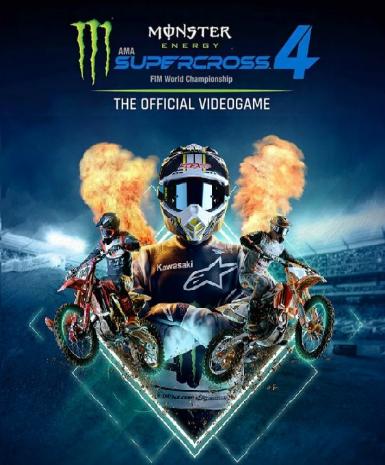 Monster Energy Supercross - The Official Videogame 4 Game Cover