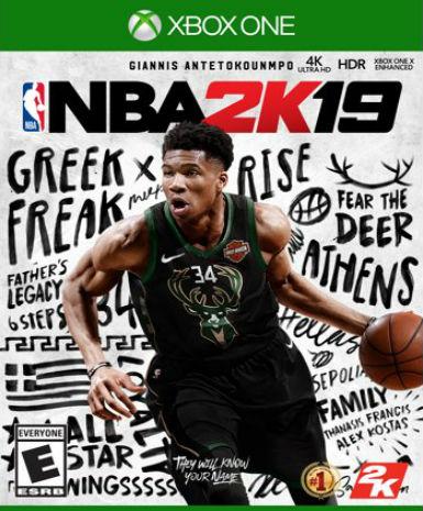NBA 2K19 (Xbox One) Game Cover