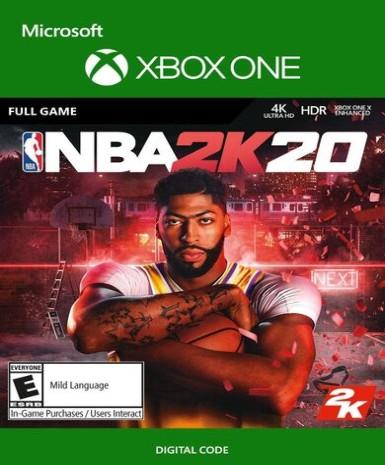 NBA 2K20 (Xbox One) (EU) Game Cover