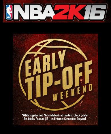 NBA 2k16 - Early Tip-Off Weekend (DLC) Game Cover
