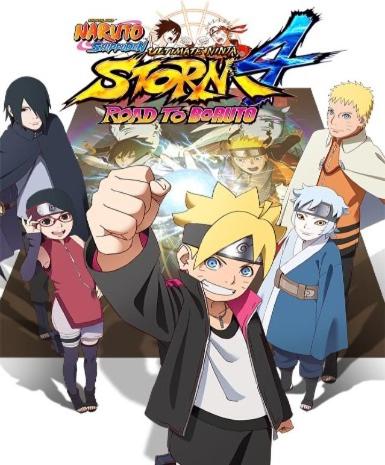 Naruto Shippuden: Ultimate Ninja Storm 4 Road to Boruto Game Cover