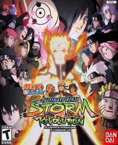 Naruto Shippuden: Ultimate Ninja Storm Revolution Game Cover