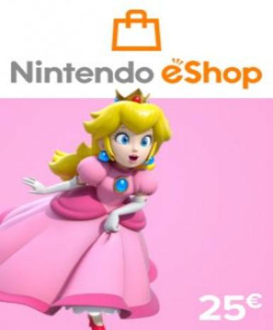 Nintendo Gift Card 25 EUR (EU) Game Cover