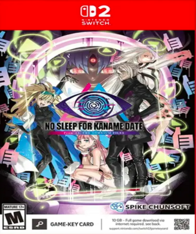No Sleep For Kaname Date - From AI: THE SOMNIUM FILES (Switch 2) Game Cover