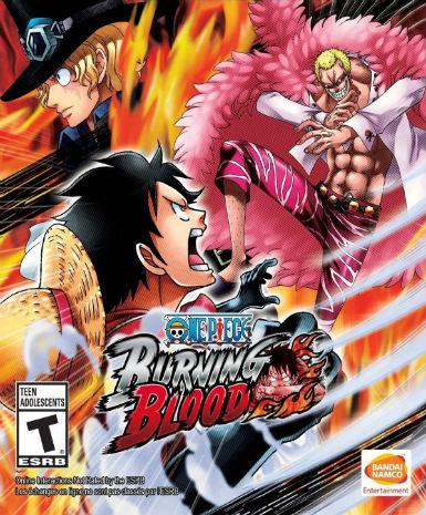 One Piece Burning Blood Game Cover