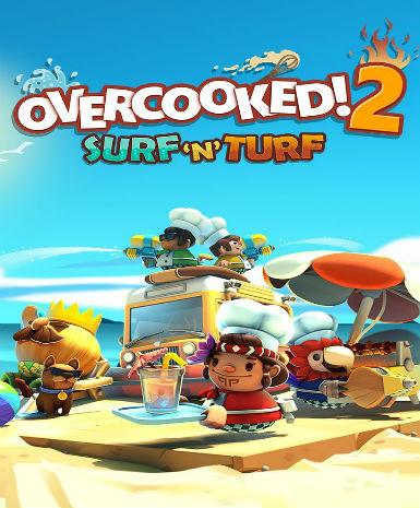 Overcooked! 2 - Surf 'n' Turf Game Cover