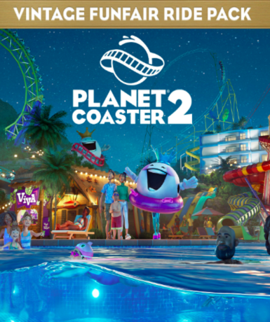 Planet Coaster 2: Vintage Funfair Ride Pack (DLC) (Steam) (EU) Game Cover