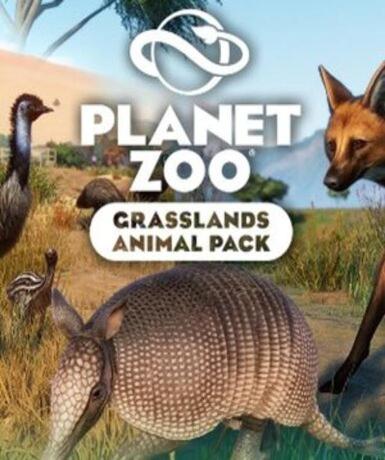 Planet Zoo: Grasslands Animal Pack (DLC) (Steam) Game Cover
