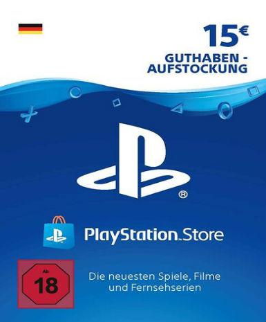 Playstation Network Card (PSN) 15 EUR (Germany) Game Cover