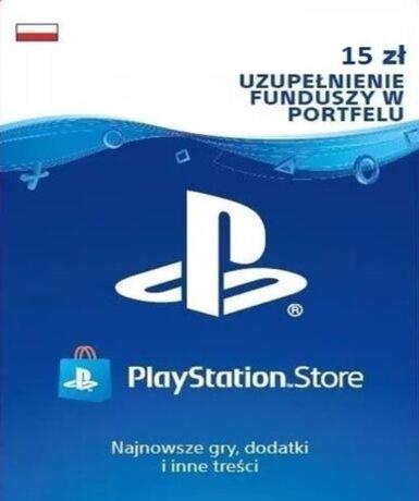 Playstation Network Card (PSN) 15 PLN (Poland) Game Cover