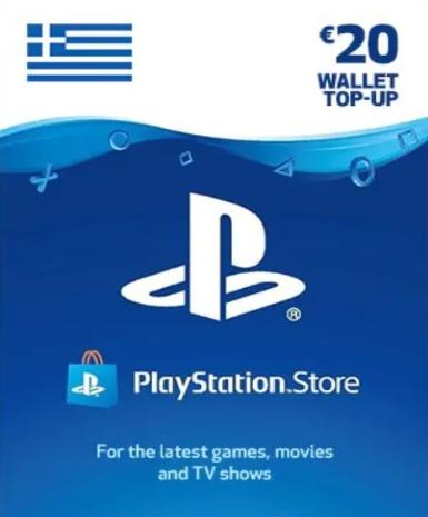Playstation Network Card (PSN) 20 EUR (Greece) Game Cover