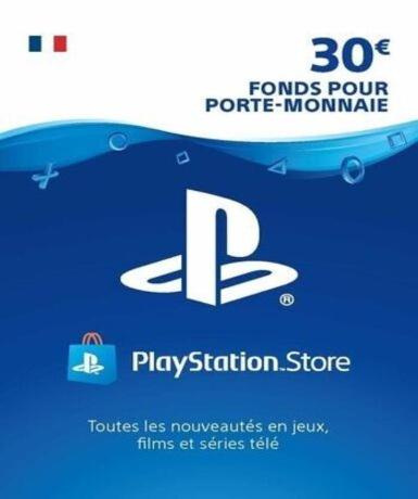 Playstation Network Card (PSN) 30 EUR (France) Game Cover